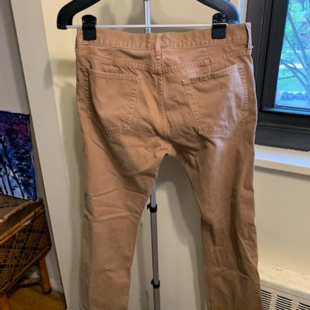 J Crew 770  tan jeans - Picture 5 of 8